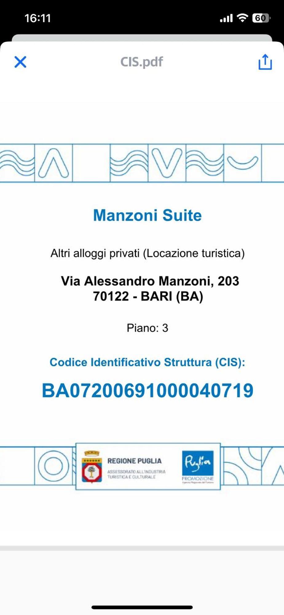 Manzoni Suite Bari Exterior photo